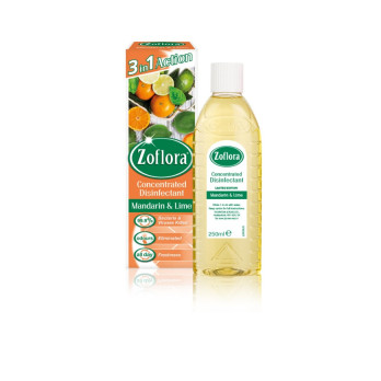 Zoflora Disinfectant 250ml Mandarin & Lime