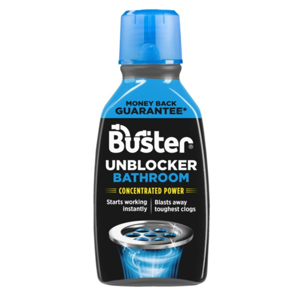 Buster Bathroom Plughole Unblocker 300ml
