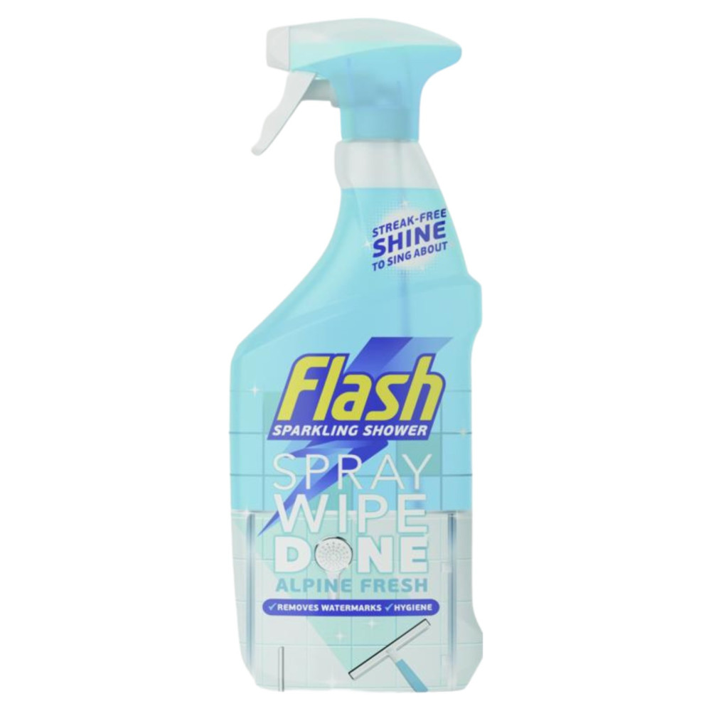 Flash Wipe Done Shower Spray 800ml Alpine Fresh