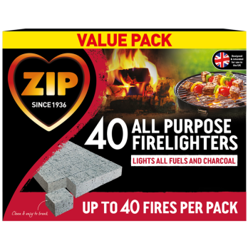 Zip Firelighters Value Pack 40