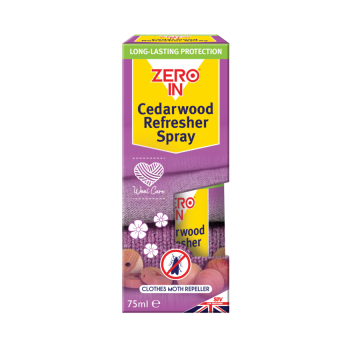 Zero In Cedarwood Refresher Spray 75ml