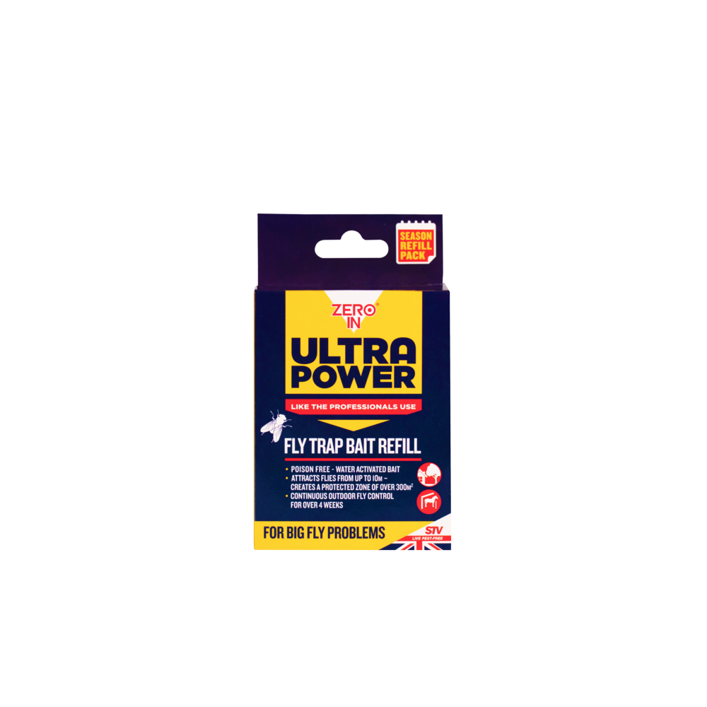 Zero In Ultra Power Outdoor Fly Trap Refill Pack 6 x 8g