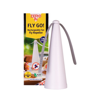 Zero In Fly Go Repeller USB Rechargeable Fan